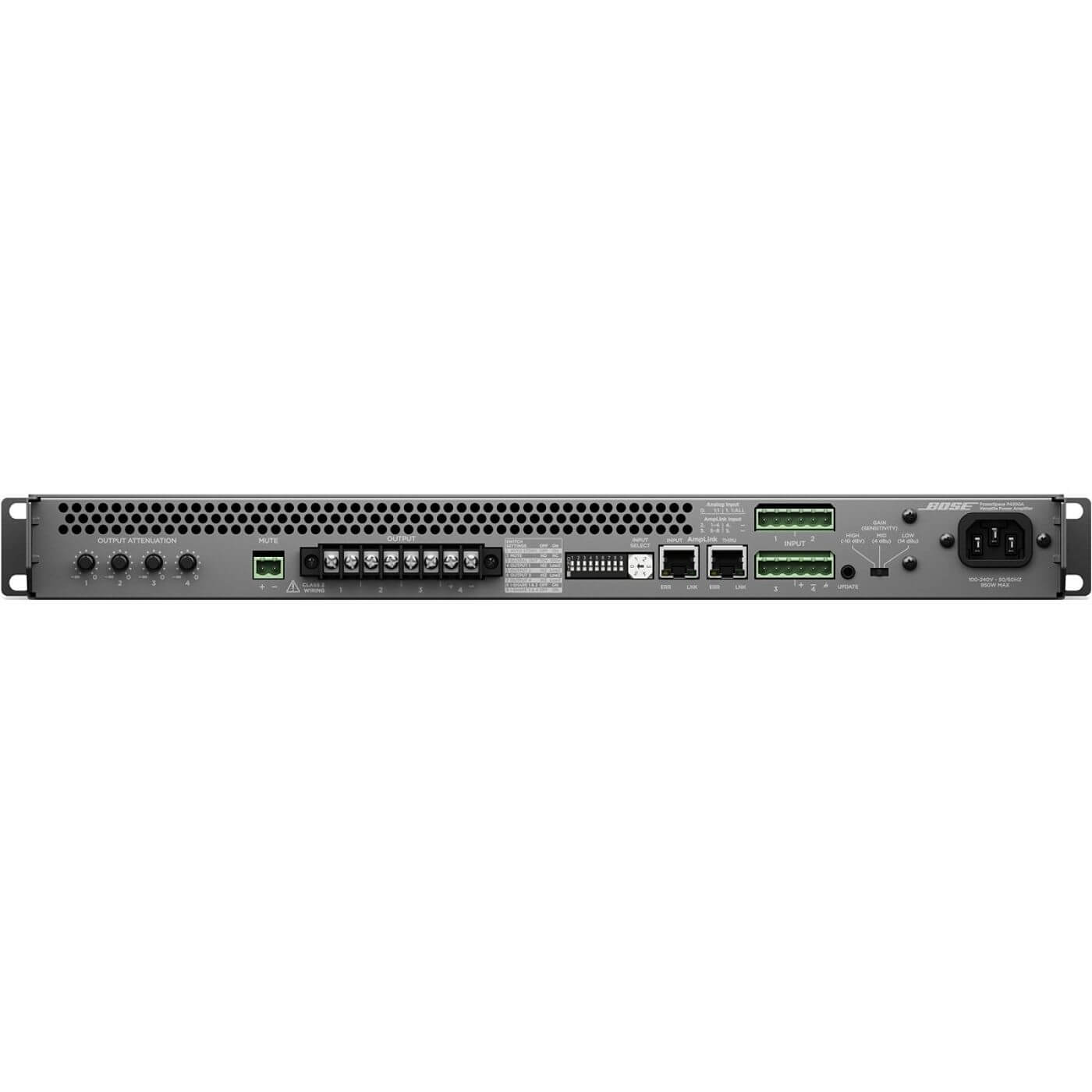 Bose powerspace p4300a, amplificador de 4 canales